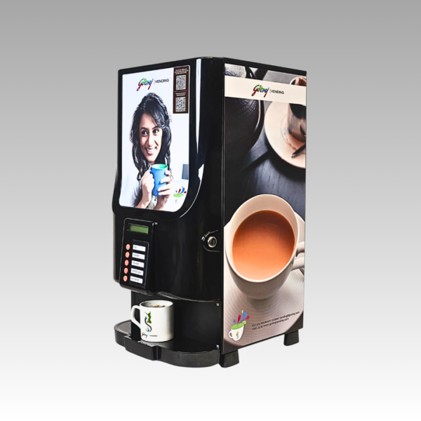 Godrej Vending Godrej Ecostar Dispenses 2 hot beverages Coffee Tea Vending Machine