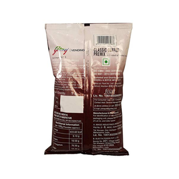 Godrej Vending Classic Coffee Premix, 1 KG - Image 2