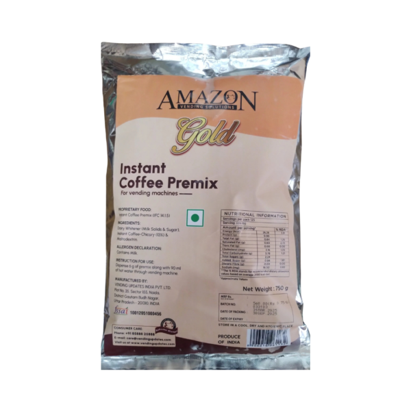 Coffee Premix (No Added Sugar) Amazon Gold, 750 Gms Pack