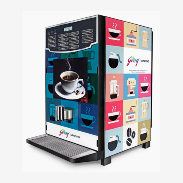 Godrej Vending Machine Minifresh Espresso Bean 2 cup Espresso with European Technology